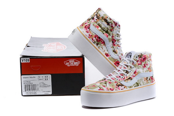 Vans High Top Shoes Women--111